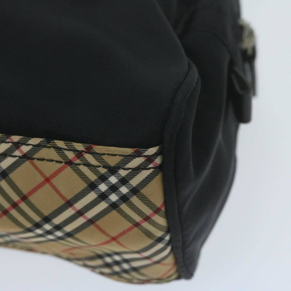 BURBERRY Hand Bag Nylon Black Auth ti1471 - Picture 12 of 16